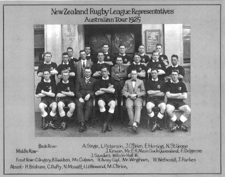 Carlaw Park Die Hards Team Kiwis 1925